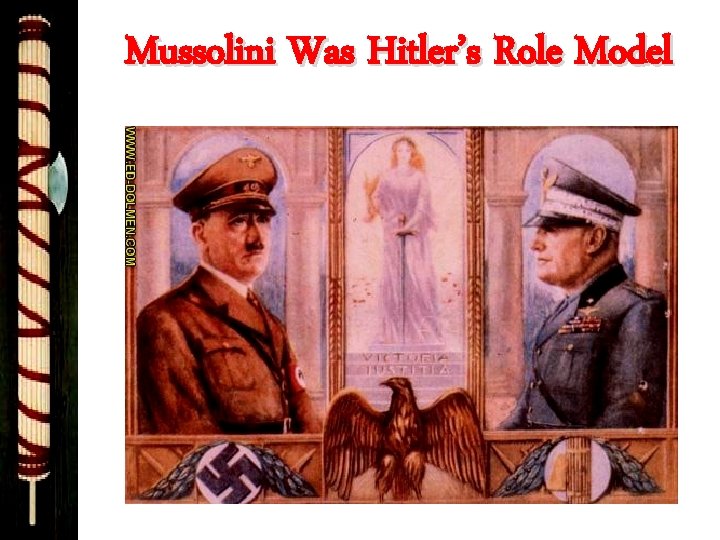 Mussolini Was Hitler’s Role Model 