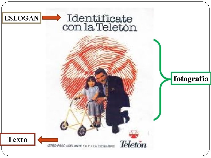 ESLOGAN fotografía Texto 