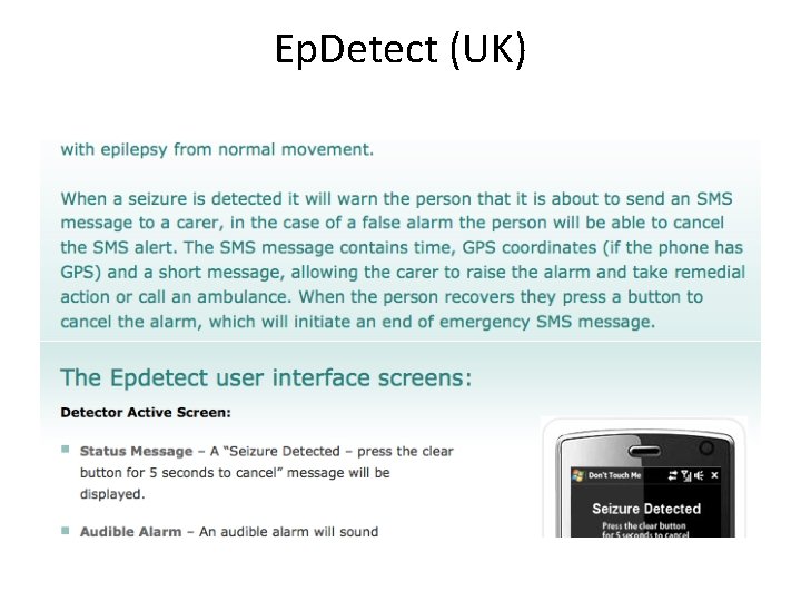 Ep. Detect (UK) 