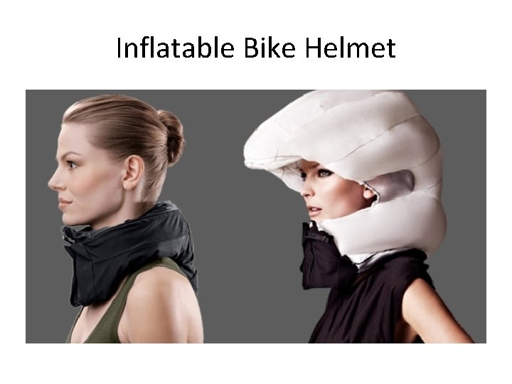 Inflatable Bike Helmet 