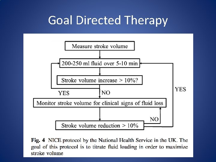 Goal Directed Therapy 