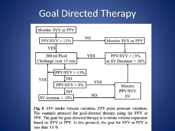 Goal Directed Therapy 