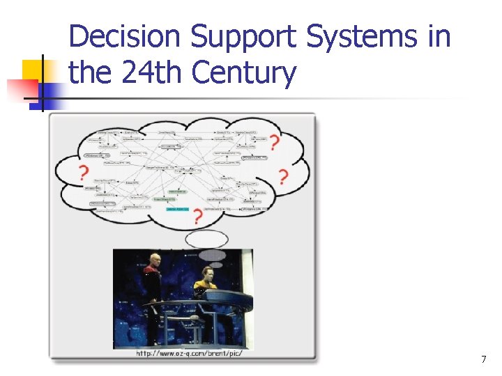 Decision Support Systems in the 24 th Century 7 