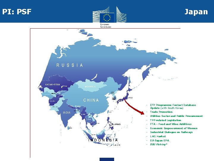 PI: PSF Japan - ETP Programme Contact Database Update (with South Korea) - Trade
