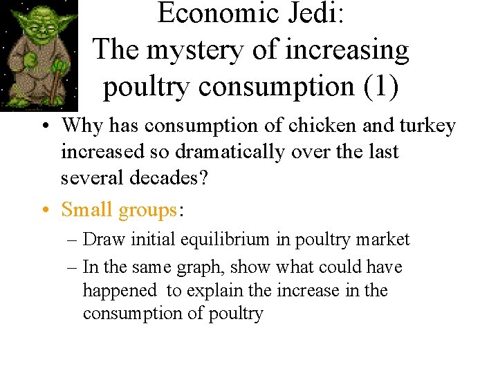 Economic Jedi: The mystery of increasing poultry consumption (1) • Why has consumption of