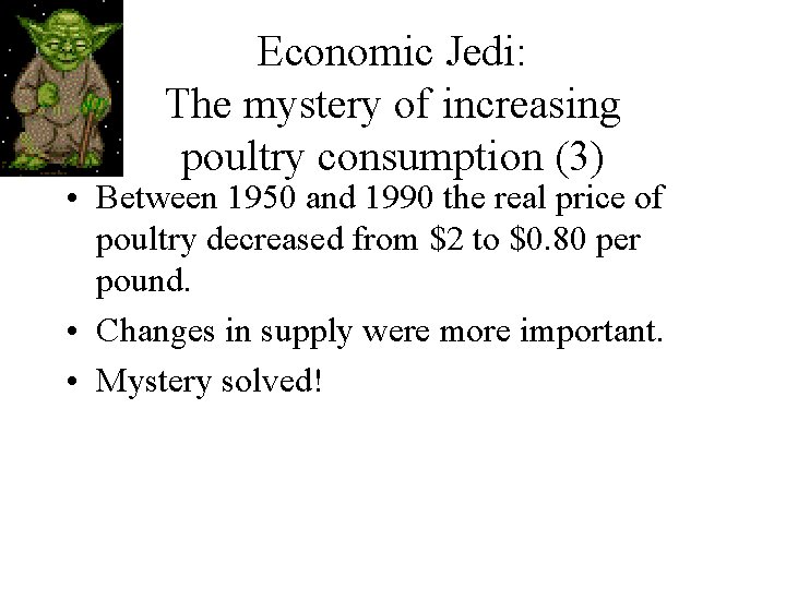 Economic Jedi: The mystery of increasing poultry consumption (3) • Between 1950 and 1990