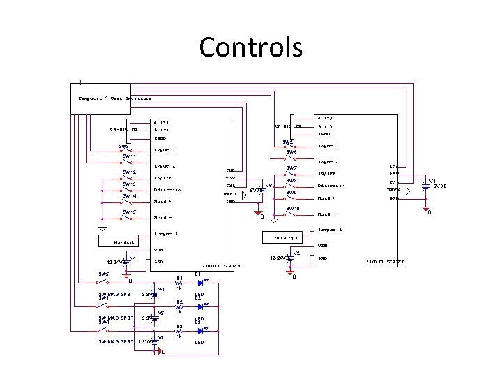 Controls Computer / User Interface B (+) RS-485 IN A (-) IGND SW 3