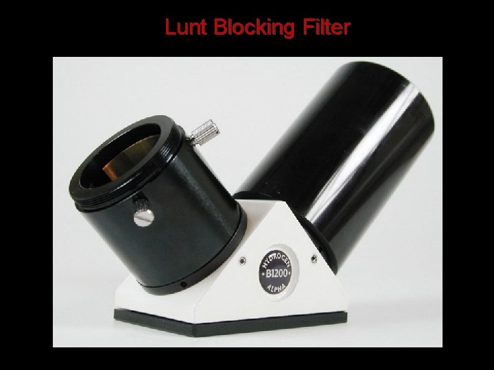 Lunt Blocking Filter 