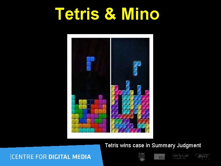  Tetris & Mino Tetris wins case in Summary Judgment 