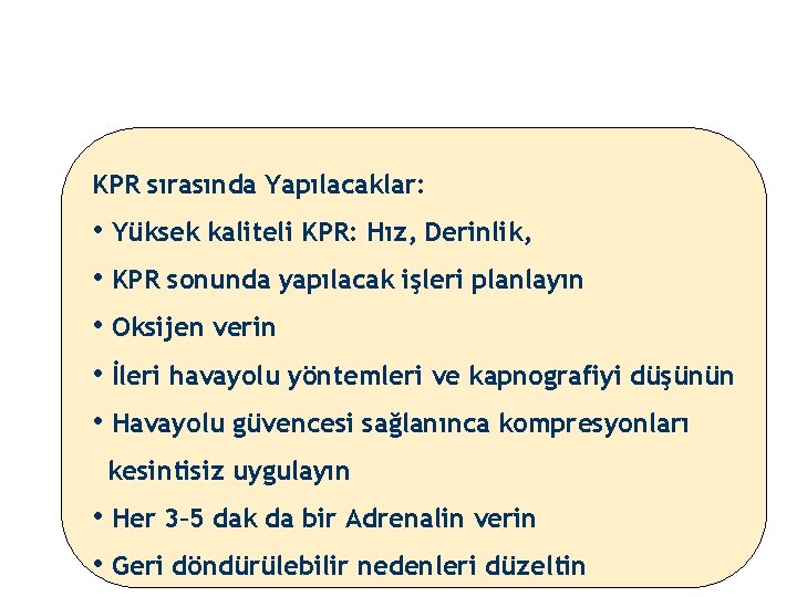 KPR sırasında Yapılacaklar: • Yüksek kaliteli KPR: Hız, Derinlik, • KPR sonunda yapılacak işleri KPR sırasında Yapılacaklar: • Yüksek kaliteli KPR: Hız, Derinlik, • KPR sonunda yapılacak işleri