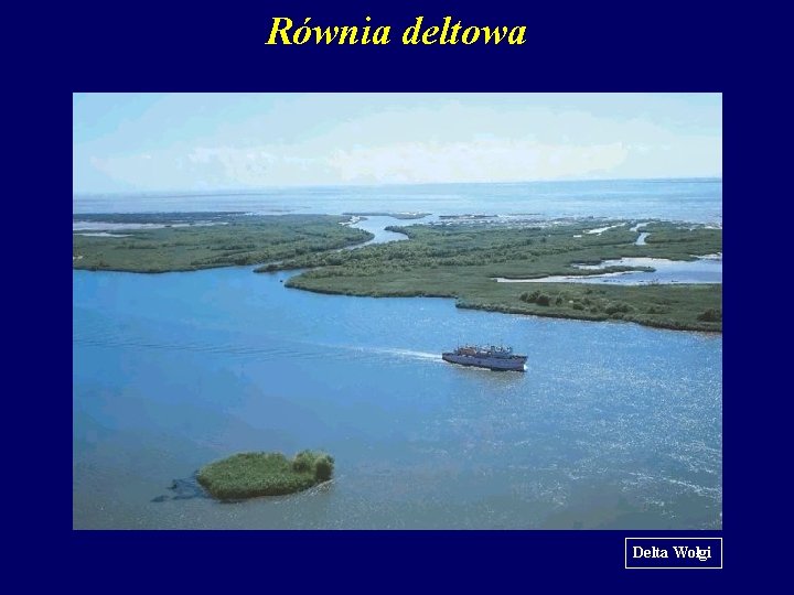 Równia deltowa Delta Wołgi 