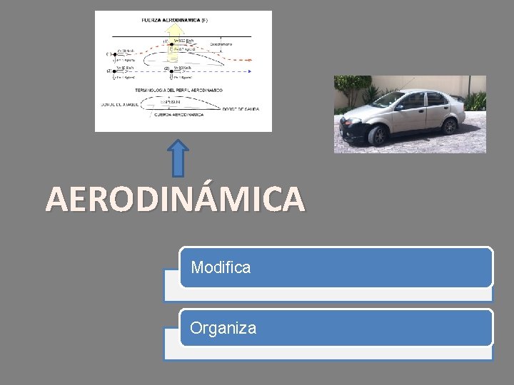 AERODINÁMICA Modifica Organiza 