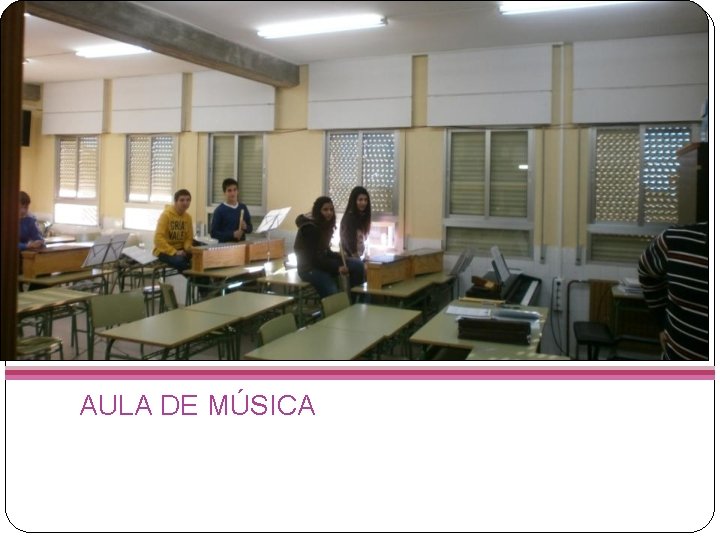 AULA DE MÚSICA 
