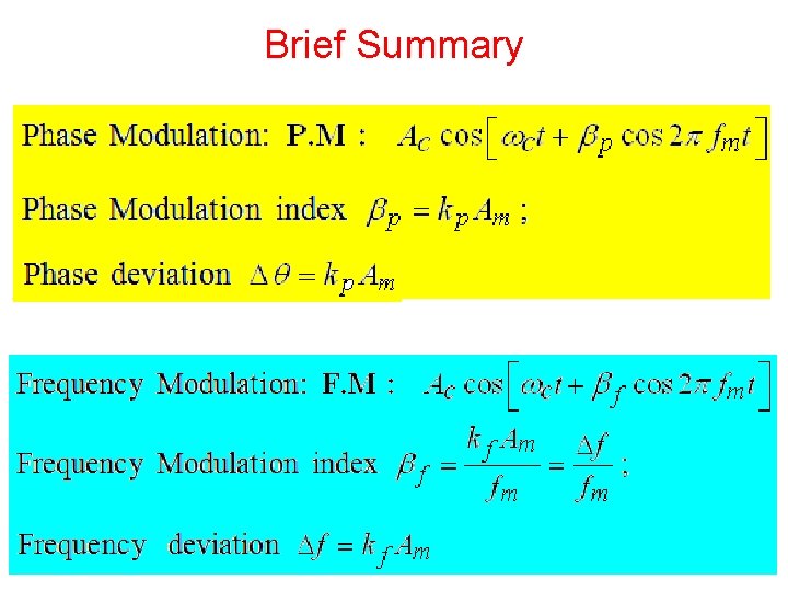 Brief Summary 