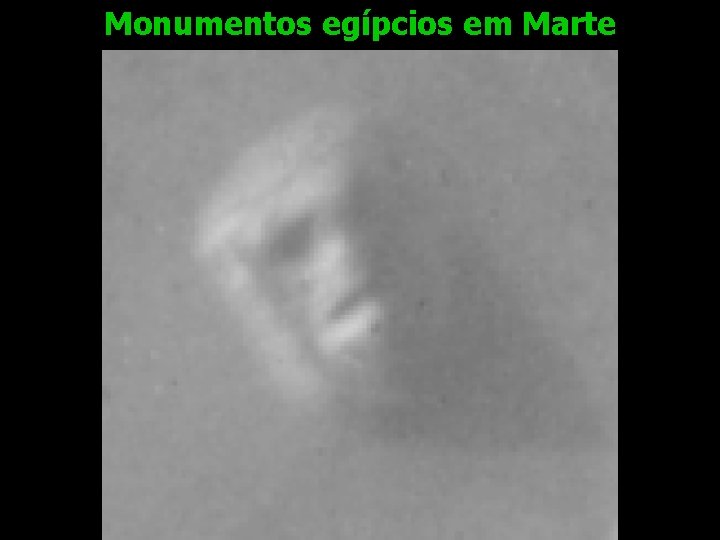 Monumentos egípcios em Marte 