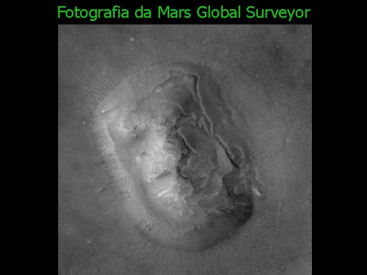Fotografia da Mars Global Surveyor 