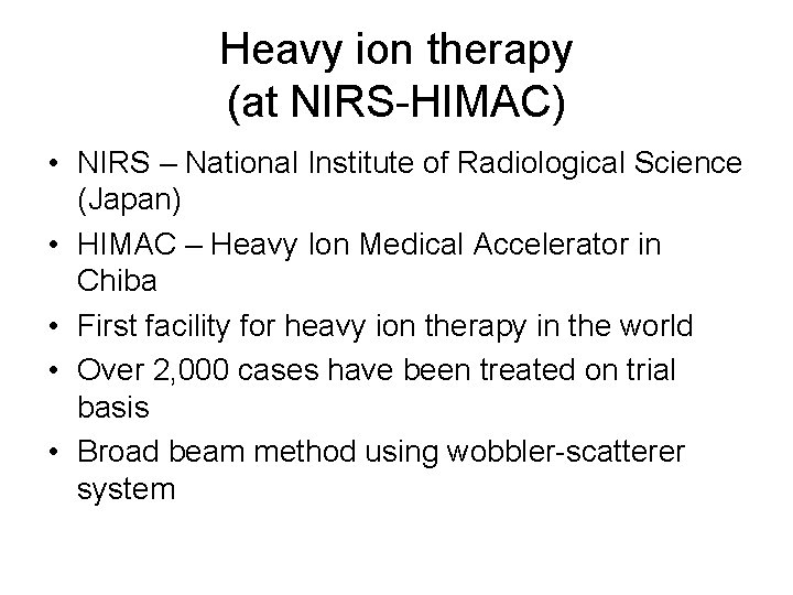 Simulation of heavy ion therapy system using Geant