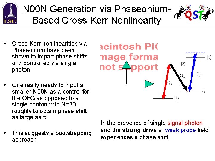 N 00 N Generation via Phaseonium. Based Cross-Kerr Nonlinearity • Cross-Kerr nonlinearities via Phaseonium