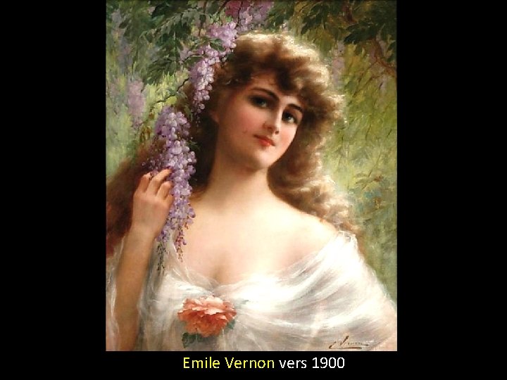 Emile Vernon vers 1900 