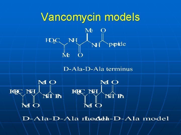 Vancomycin models 