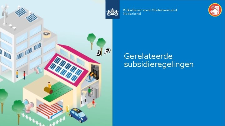 Gerelateerde subsidieregelingen 