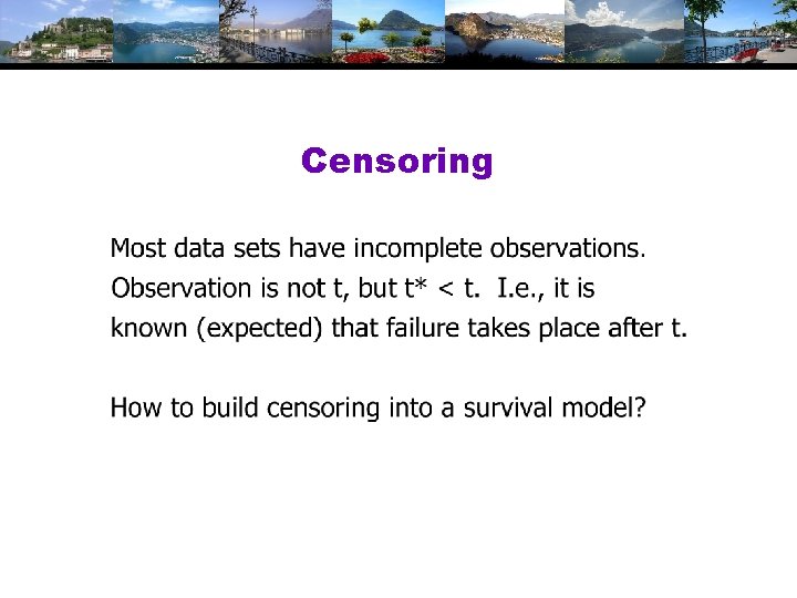 Censoring 