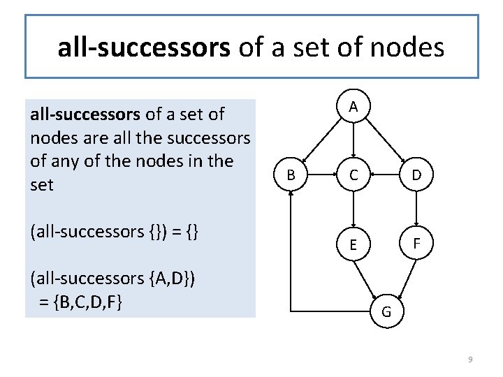 all-successors of a set of nodes are all the successors of any of the