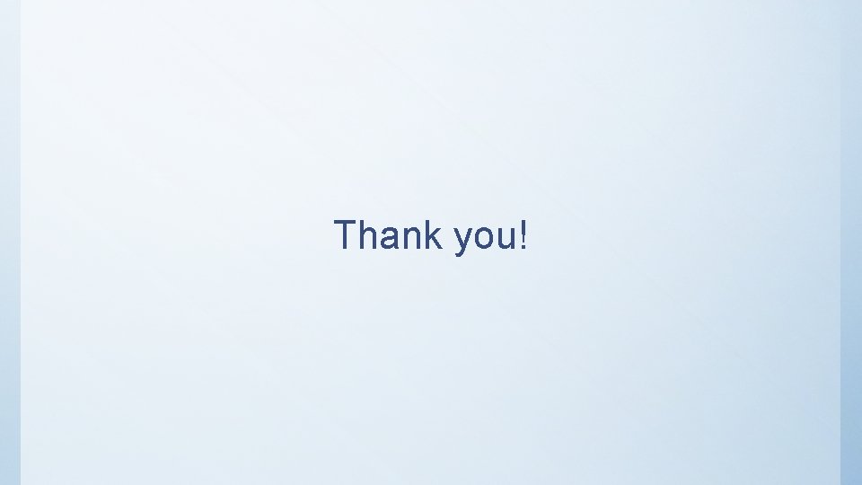 Thank you! 