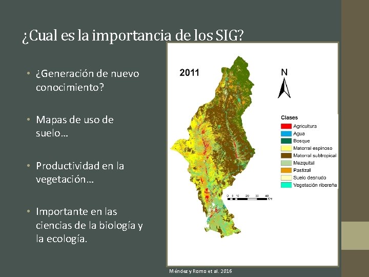 ¿Cual es la importancia de los SIG? • ¿Generación de nuevo conocimiento? • Mapas