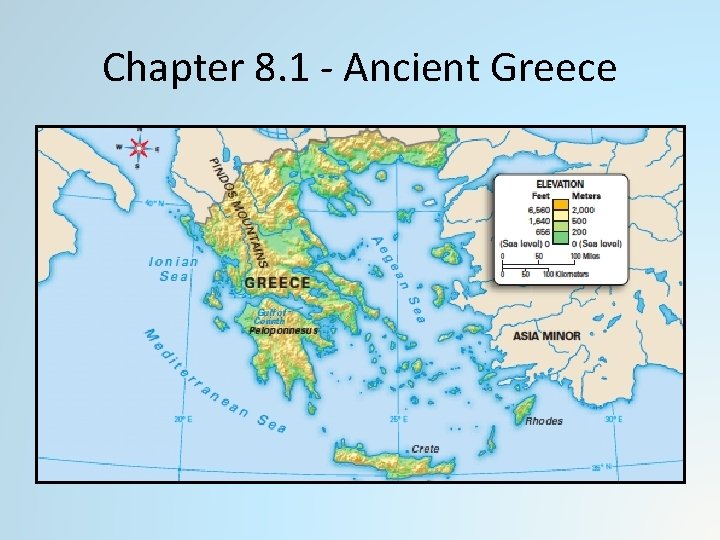 Chapter 8. 1 - Ancient Greece 