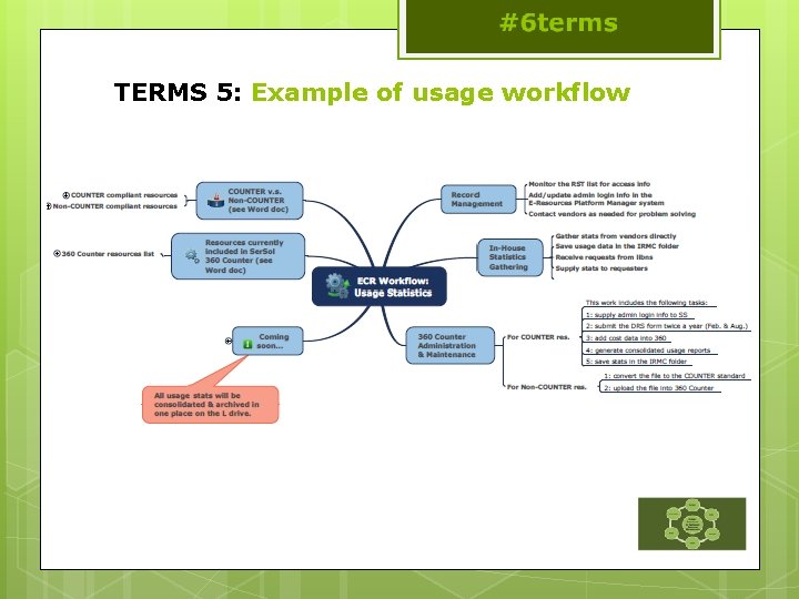 TERMS 5: Example of usage workflow 