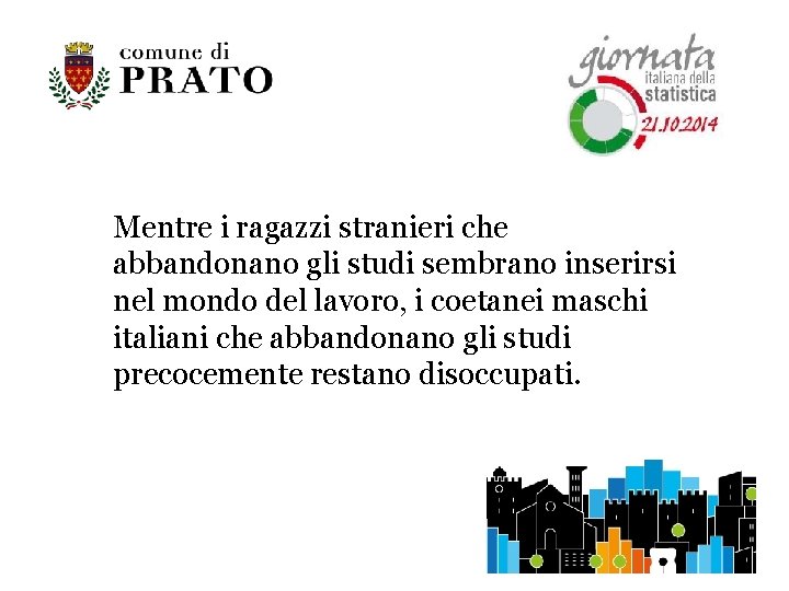 Mentre i ragazzi stranieri che abbandonano gli studi sembrano inserirsi nel mondo del lavoro,