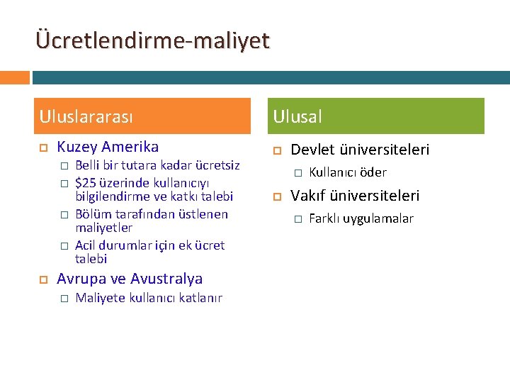 Ücretlendirme-maliyet Uluslararası Kuzey Amerika � � Belli bir tutara kadar ücretsiz $25 üzerinde kullanıcıyı Ücretlendirme-maliyet Uluslararası Kuzey Amerika � � Belli bir tutara kadar ücretsiz $25 üzerinde kullanıcıyı