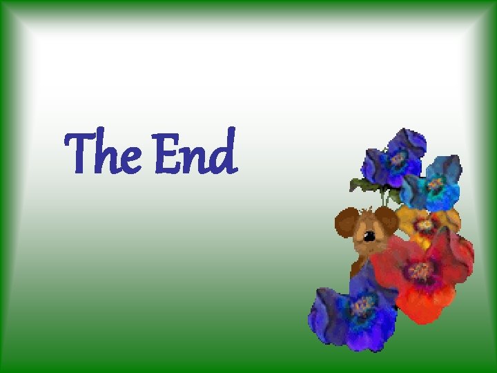 The End 