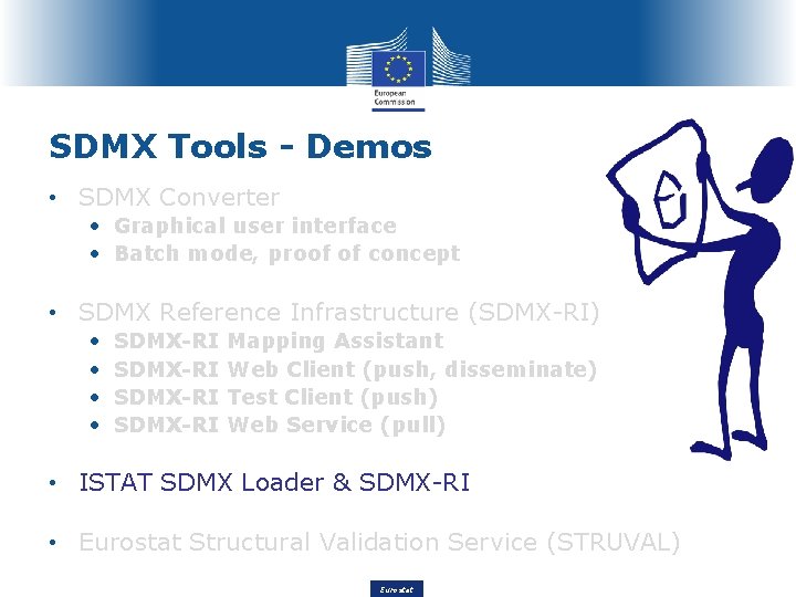 SDMX Tools - Demos • SDMX Converter • Graphical user interface • Batch mode,