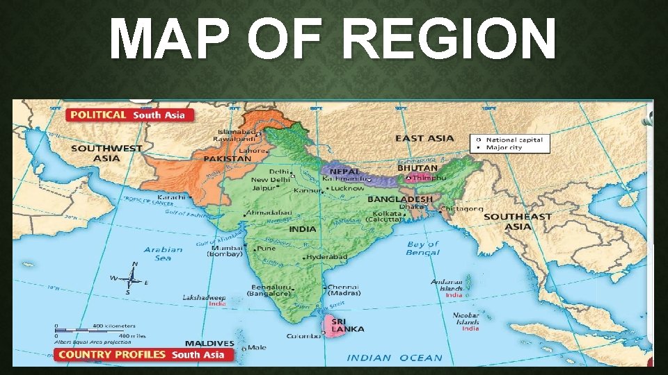 MAP OF REGION 