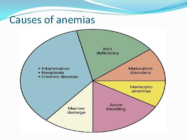 Causes of anemias 