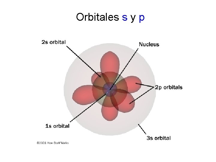 Orbitales s y p 