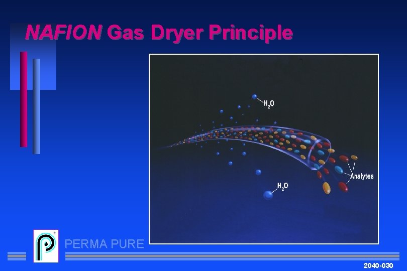 NAFION Gas Dryer Principle PERMA PURE 2040 -030 