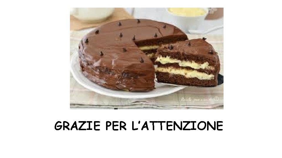 GRAZIE PER L’ATTENZIONE 