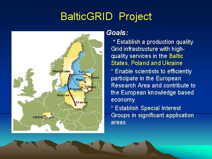 DEVELOPMENT OF GRIDINFRASTRUCTURE FOR EDUCATIONAL AND RESEARCH SEGMENT