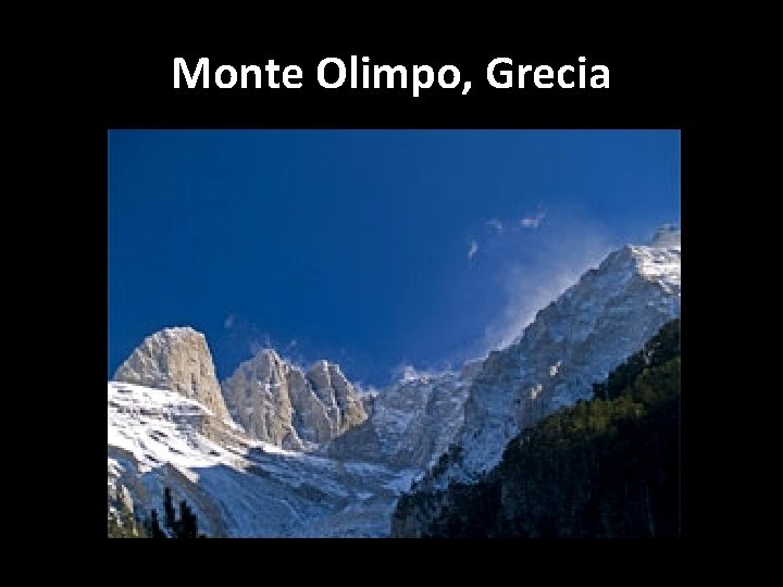 Monte Olimpo, Grecia 