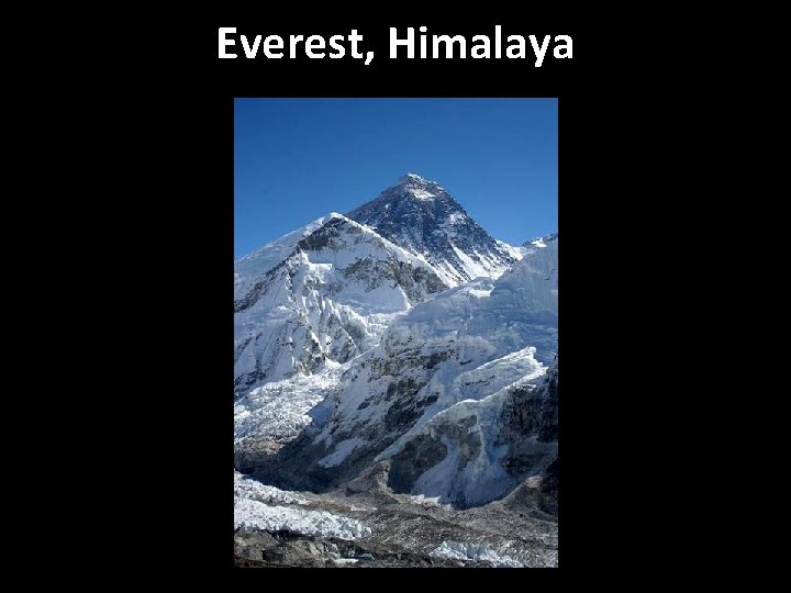 Everest, Himalaya 