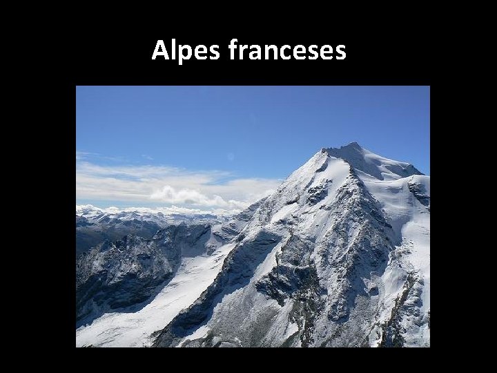 Alpes franceses 