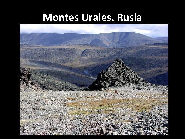 Montes Urales. Rusia 