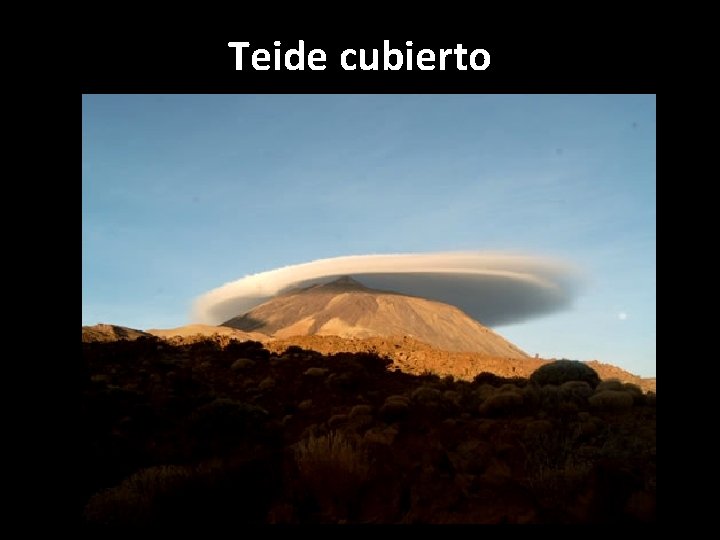 Teide cubierto 