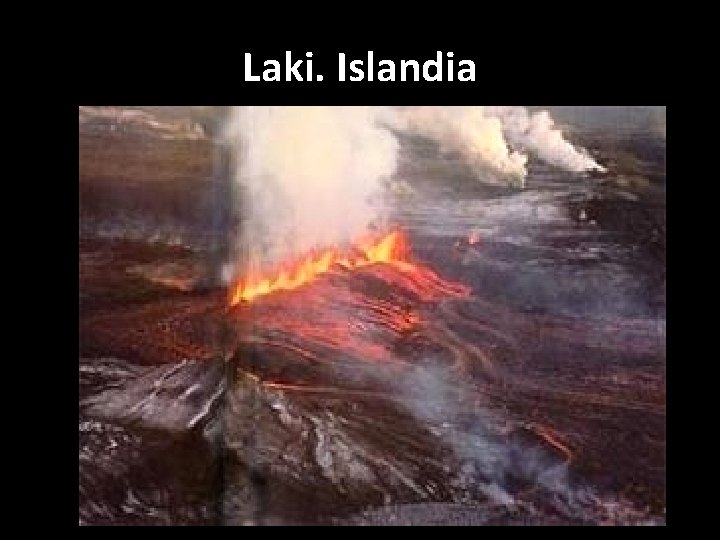 Laki. Islandia 