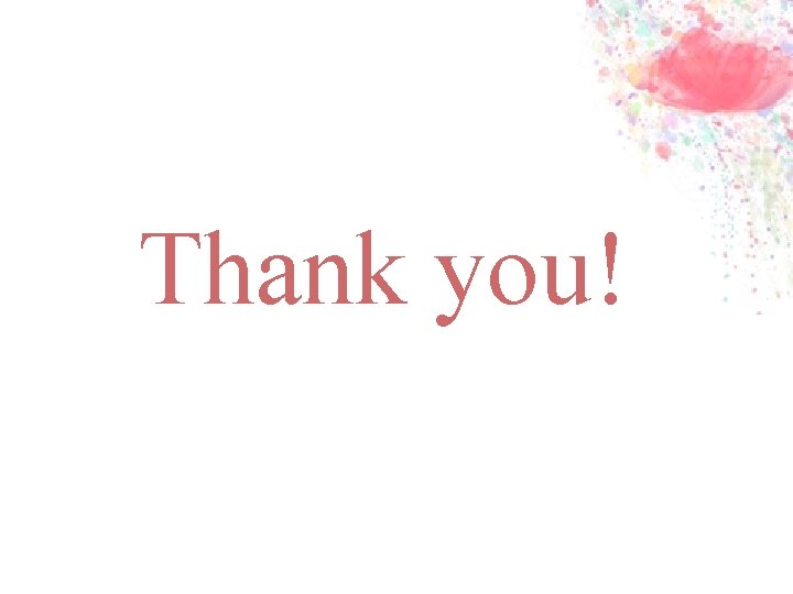 Thank you! 