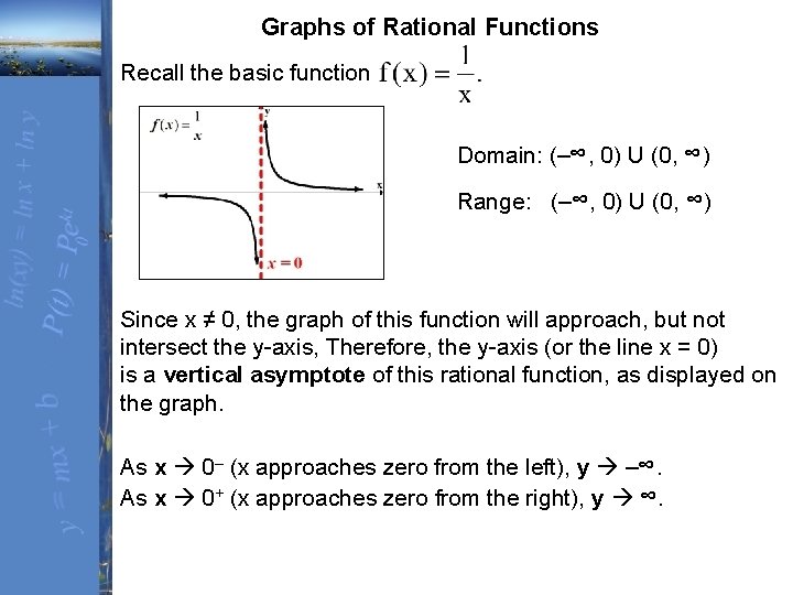 Chapter 7 Polynomial and Rational Functions with Applications
