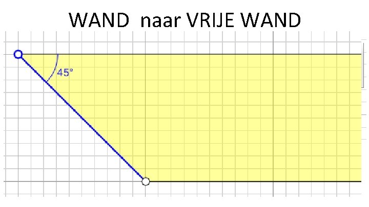 WAND naar VRIJE WAND • Rechtsklik op een wand, kies: In vrije wand converteren.